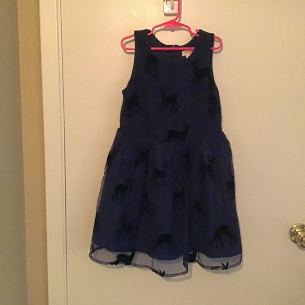 Cat & Jack blue dress size M(7/8)